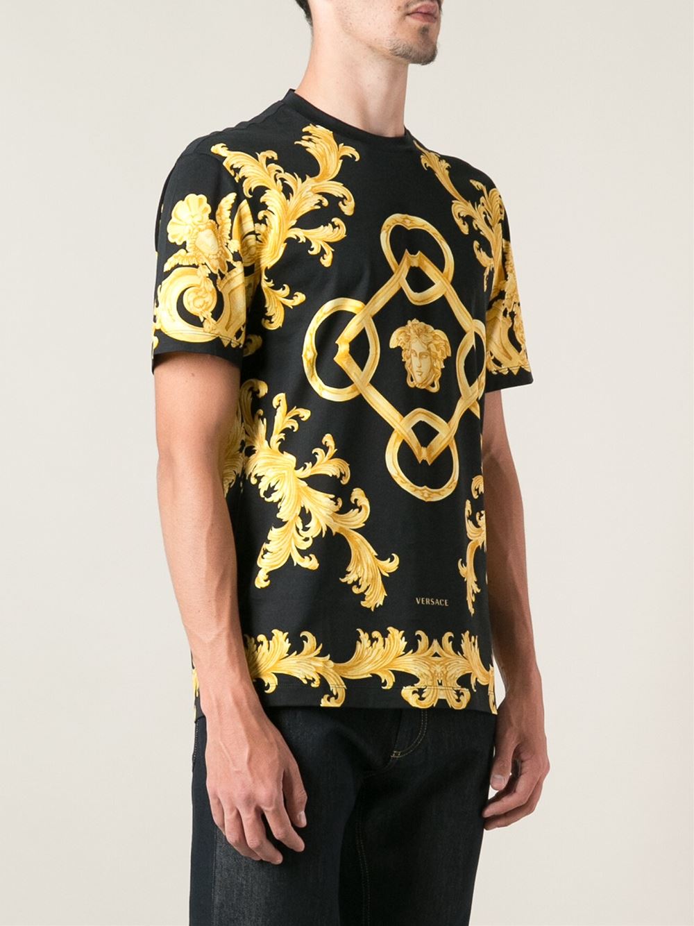 VERSACE 'Baroque Fantasy' print t-shirt | Shive Magazine